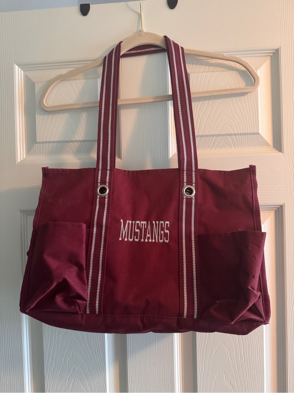 Mustangs Maroon Thirty-One Tote Bag